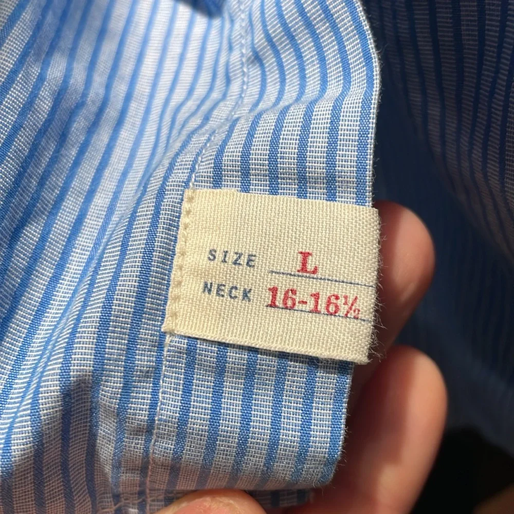 J. Crew 2ply cotton button down dress shirt - Picture 3 of 3